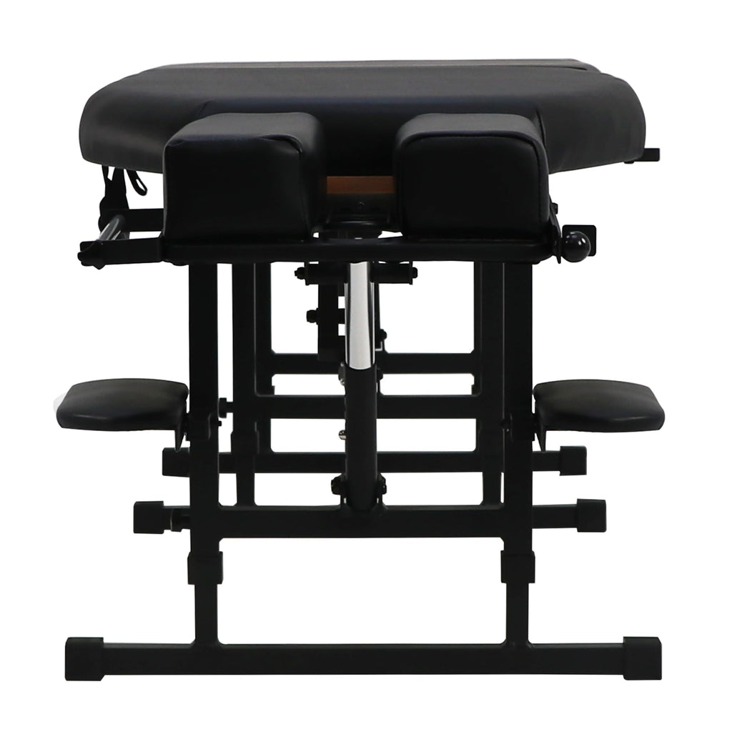 Helsevesen Arena 160 Portable Chiropractic Table, Foldable Massage Treatment Table, 8-Level Height Adjustment