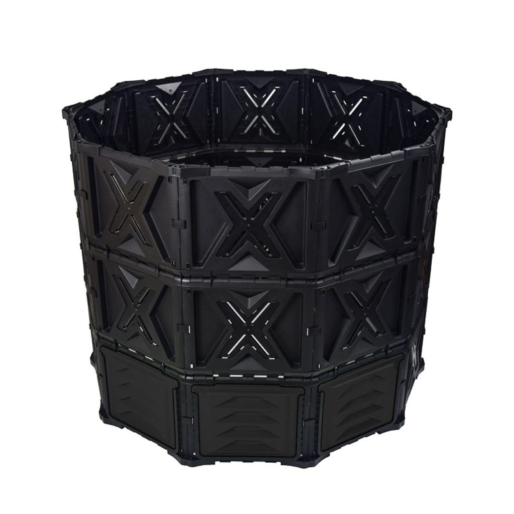 Kitchen Compost Bin, Compost Bin Outdoor Tumbler Compost, 540L(142 Gallons) Extra Large Capacity BPA Free Composting Box All Season Composter for Garden Yard, Can Also be a Pet Fence ,Indoor Compost B