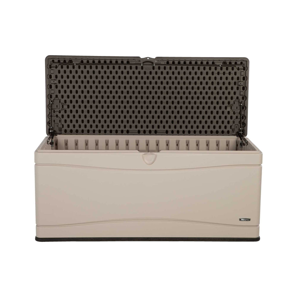 Lifetime 130 Gallon Plastic Deck / Outdoor Storage Box 60040 supplier_id_shedsforlessdirect it#190221651440237