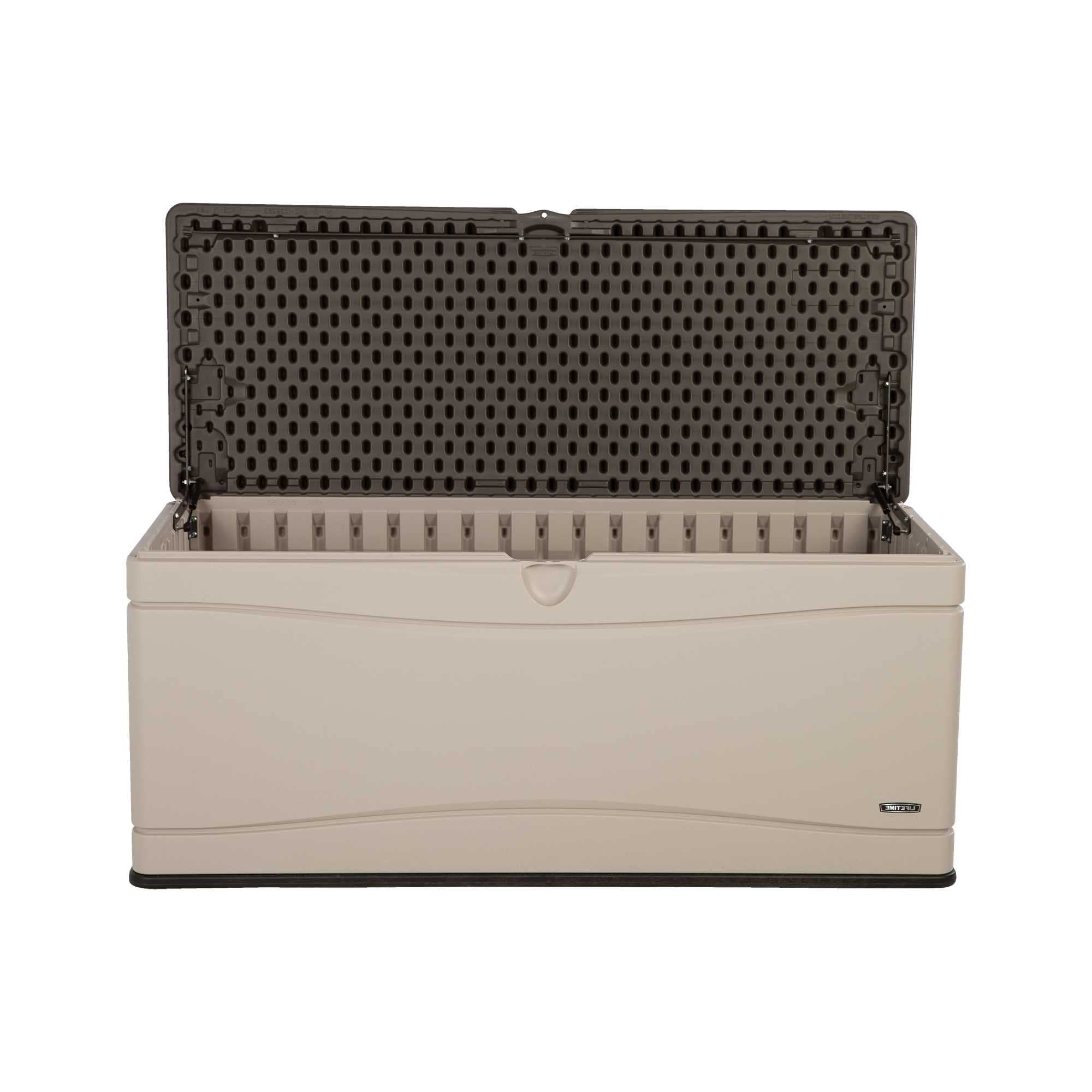 Lifetime 130 Gallon Plastic Deck / Outdoor Storage Box 60040 supplier_id_shedsforlessdirect it#190221651440237