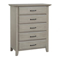Soho Baby Chandler Premium 5-Drawer Dresser Chest, Stone Wash