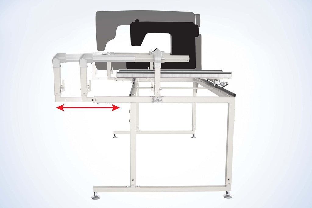 Q'nique 19X - Elite Long Arm and Q-Zone Hoop Quilting Frame | Grace Quilting Machine | Grace Quilting Frame