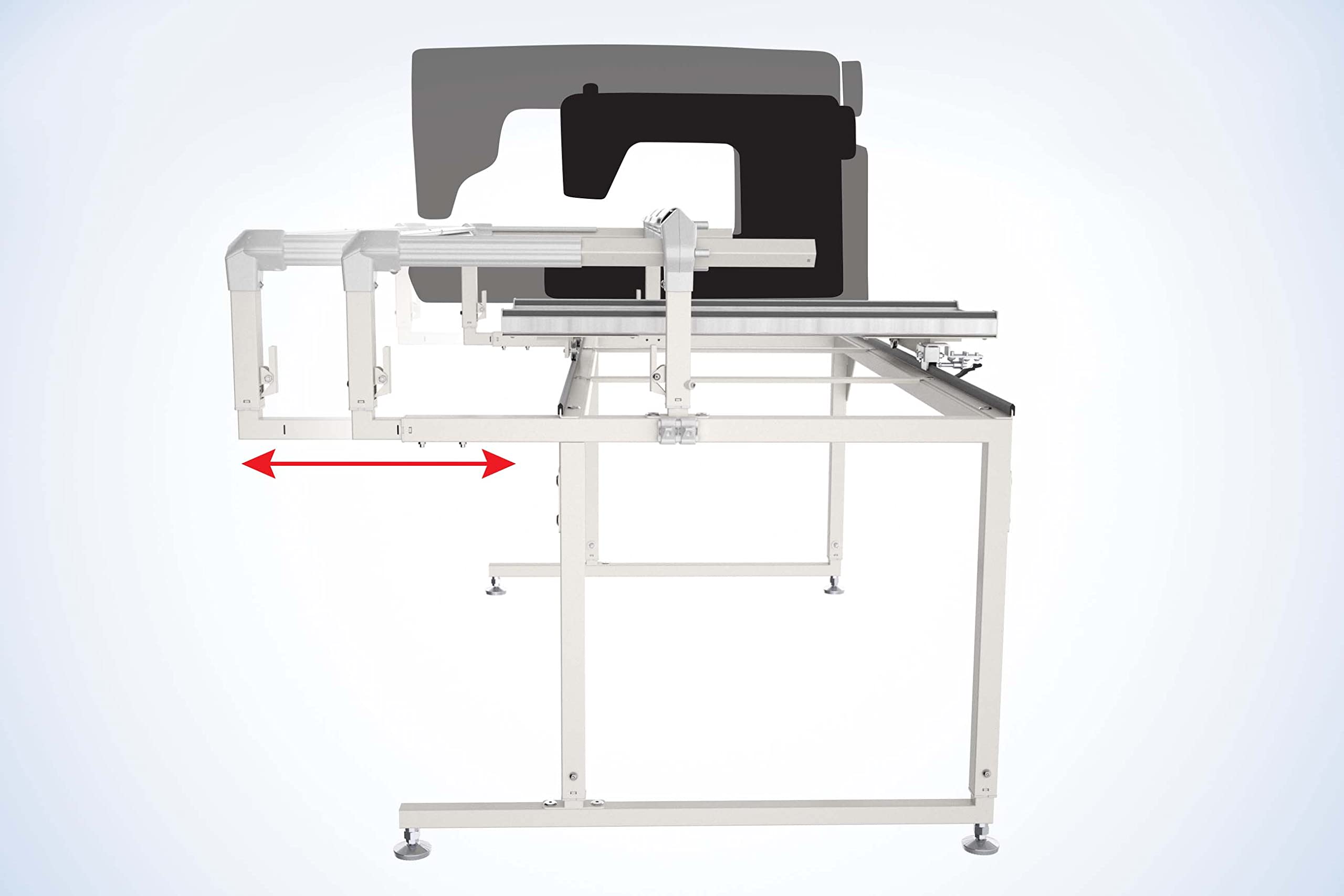 Q'nique 19X - Elite Long Arm and Q-Zone Hoop Quilting Frame | Grace Quilting Machine | Grace Quilting Frame