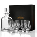 GLENCAIRN Decanter Set with Crystal Decanter, 4 Glasses, Gift Box