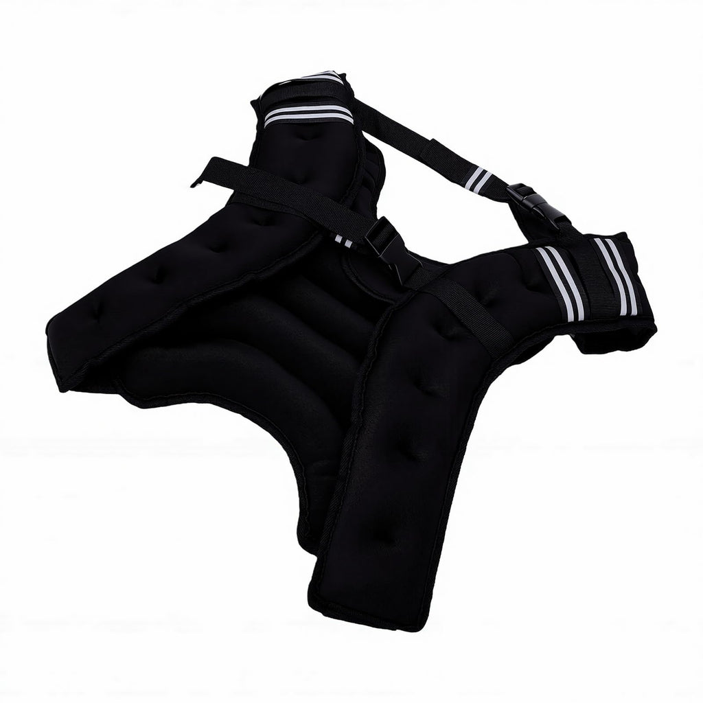 Keenso Weighted Vest, Adjustable Neoprene Weight Vest for Men and Women with Reflective Stripe for Strength Training Running Workout Jogging (8KG)