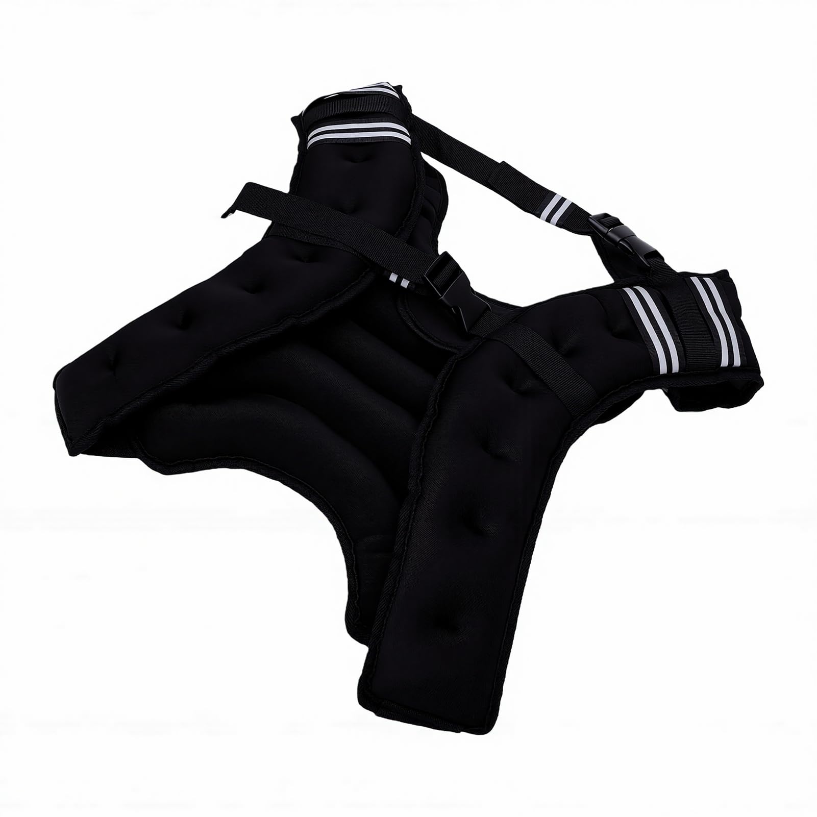 Keenso Weighted Vest, Adjustable Neoprene Weight Vest for Men and Women with Reflective Stripe for Strength Training Running Workout Jogging (8KG)