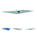 RACK Virgo Table Tennis Conversion Top for Billiard/Pool Table (Green) – Full-Size 4-Piece Folding Ping Pong Table, Pool Table Tennis Top, Foldable Table Tennis Table
