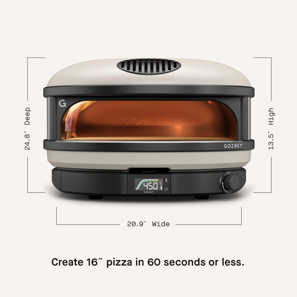 Gozney Arc XL Outdoor Pizza Oven, Propane Gas Pizza Oven, Precision Flame Control, Cooks 16" Pizza in 60 Seconds, Heats up to 950F - Bone