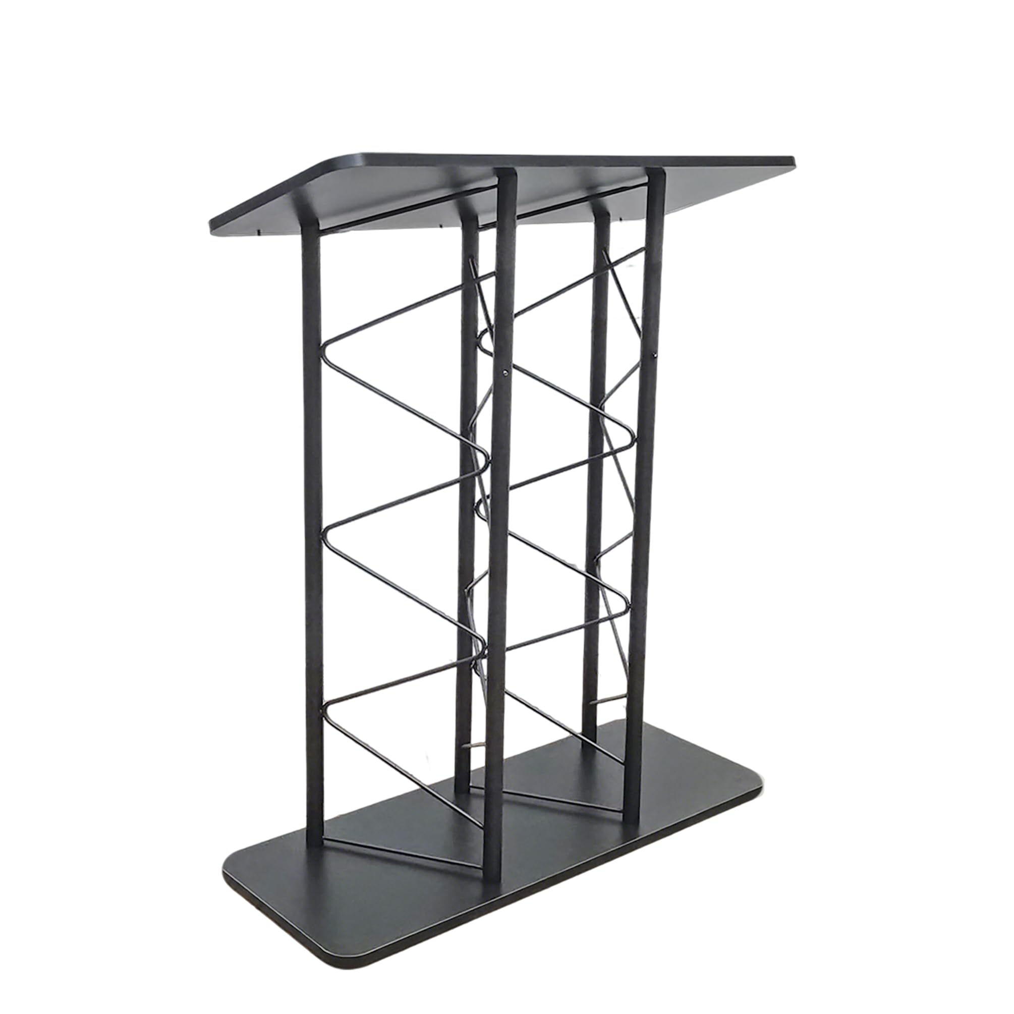 FixtureDisplays® Metal Truss Podium Double Width Modern Design 13137 13137