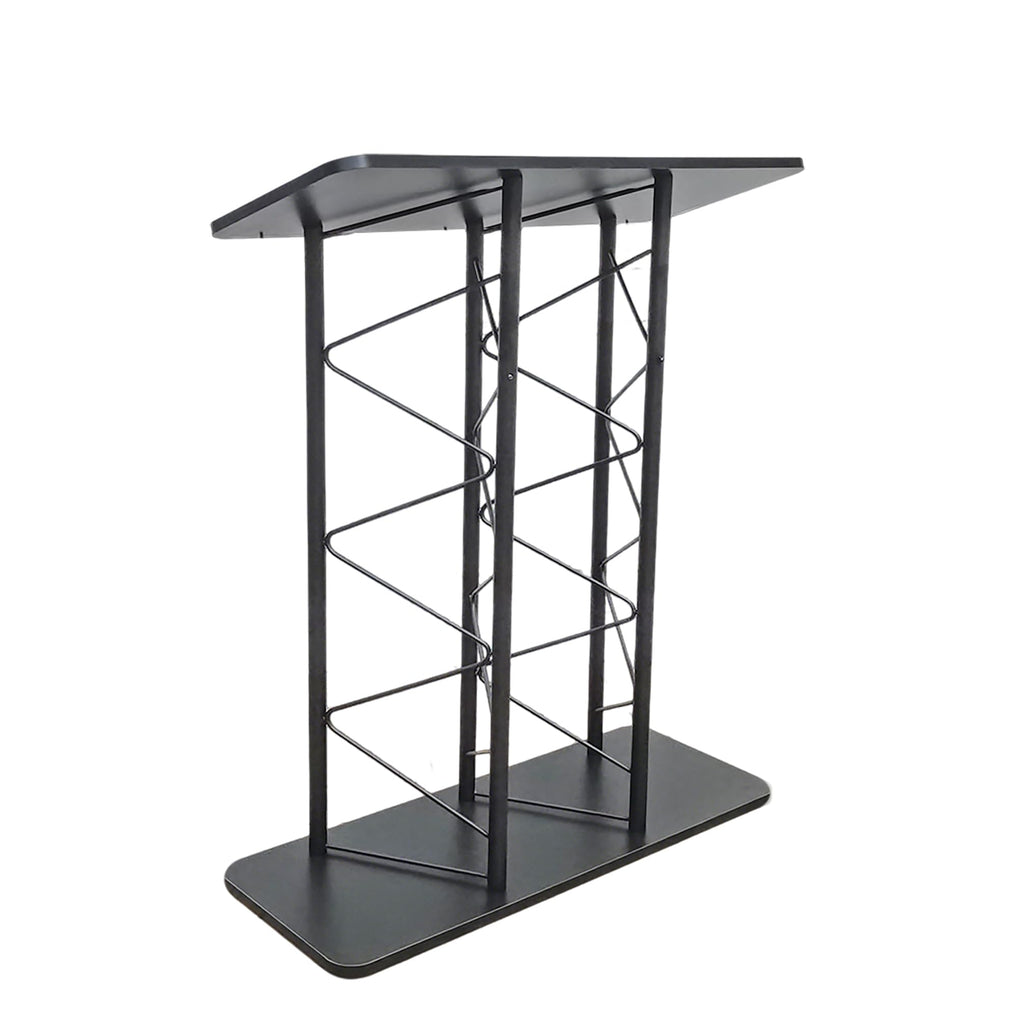 FixtureDisplays® Metal Truss Podium Double Width Modern Design 13137NEW-NPF