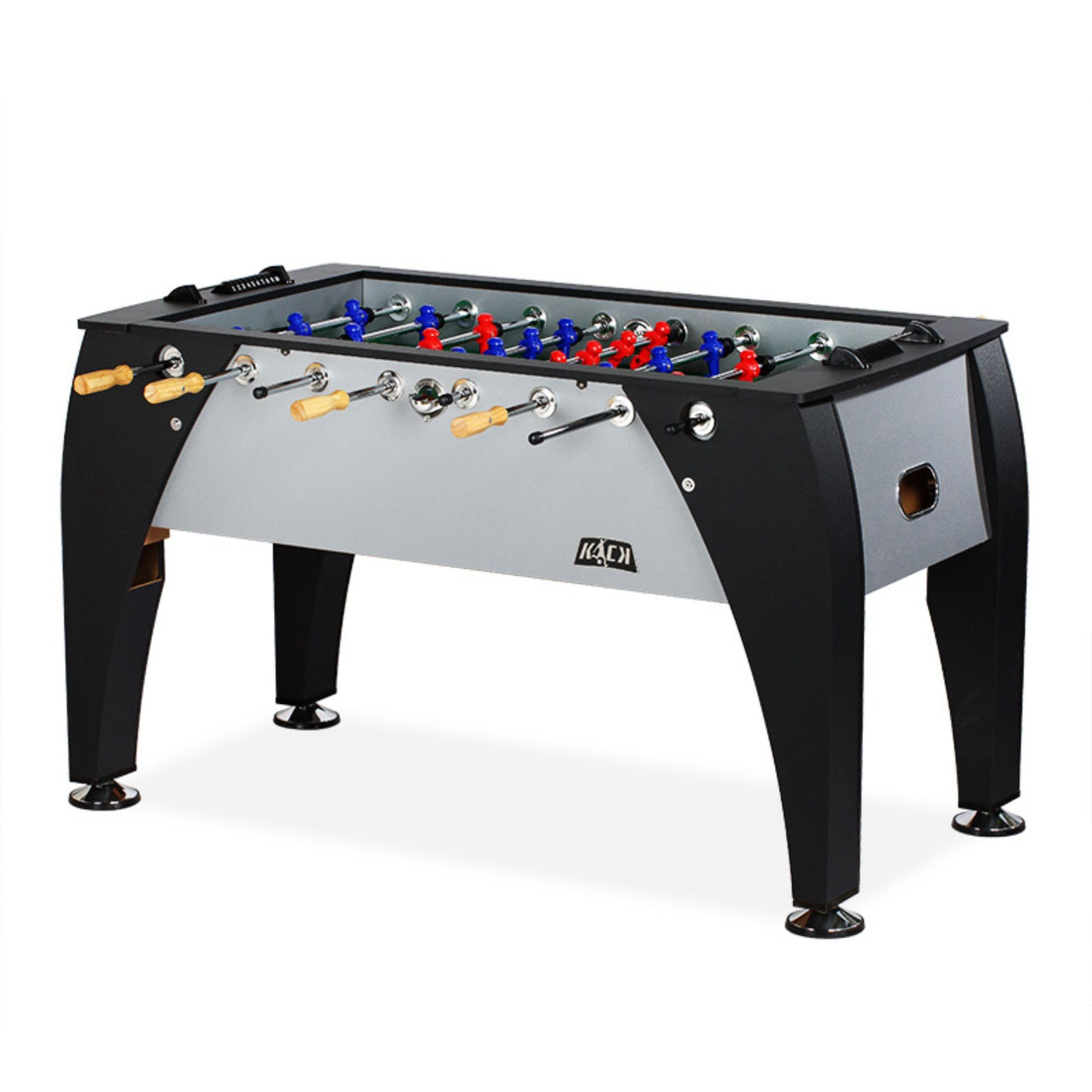 KICK Legend 55" Foosball Table (Gray) – Professional Full-Size Indoor Game Table