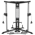 DONOW Cable Crossover Machine, Cable Fly Machine Home Gym System Workout Station with Dual Pulley System Pull-Up Bar Cable Bar and LAT Pull Down System (DN-5011)