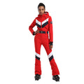 GSOU SNOW Ski Suit Women Snowsuit Slim One Piece Jumpsuit Snow Jackets Waterproof Winter Windproof Outdoor Sports Warm