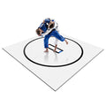 Flexi-Roll Wrestling Mat for Home, 118.11inch Roll-Up BJJ Judo MMA Jiu Jitsu Yoga Martial Arts Mat, Portable Training Floor for Gym, Grappling & Workout