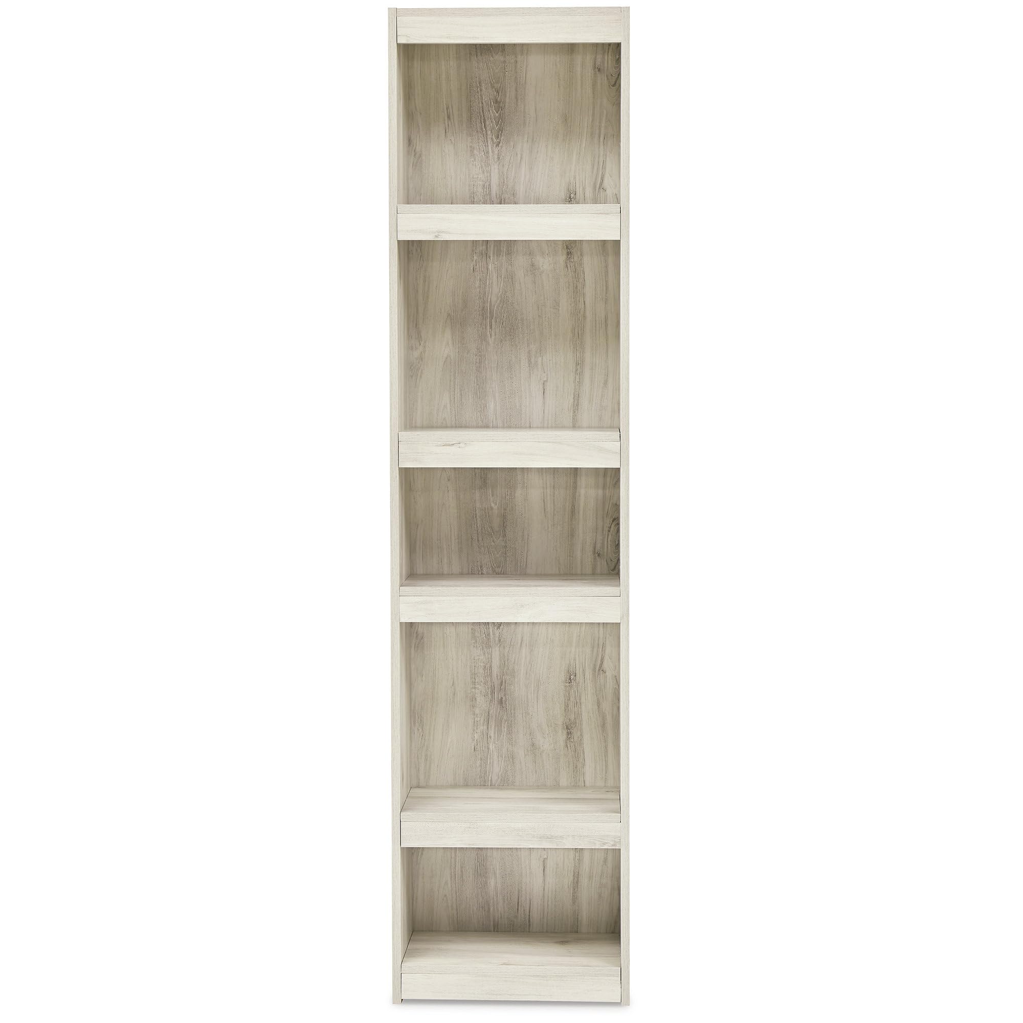 Signature Design by Ashley Bellaby Farmhouse 4-Piece Entertainment Center for TVs up to 69" with Electric Fireplace, Whitewash