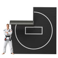 Kaoshan Multi-Size Foam/Inflatable Wrestling Mat - Durable Jiu Jitsu Mats, 10'x10' Wrestling Mats for Home, Flexi Roll Judo Training Mat for MMA, Grappling,BJJ, Martial Arts & Boxing