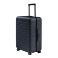 Away Medium Checked Luggage - 26-Inch Lightweight Hardside Suitcase with Custom WhisperGlide 360° Wheels, Interior Compression System, TSA-Accepted Lock - Navy Blue