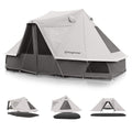 KingCamp Canvas Tent for Camping, 4 Seasons Large Waterproof & Windproof Luxury Glamping Tent with Stove Jack for Family Outdoor Camping, Hunting & Parties