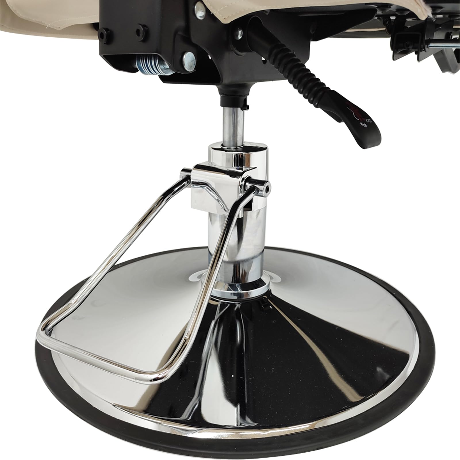 TECHTONGDA Hydraulic Facial Chair Salon Spa Table, Massage Table Beauty Bed with Back Adjusted Angle 90-175 Degrees for Massage, Lash, Barber