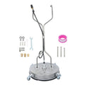 Timunr 24 Inch Pressure Washer Surface Cleaner with Handles and Wheels 6000psi Fit for Concrete, Sidewalk, Patio, Driveway