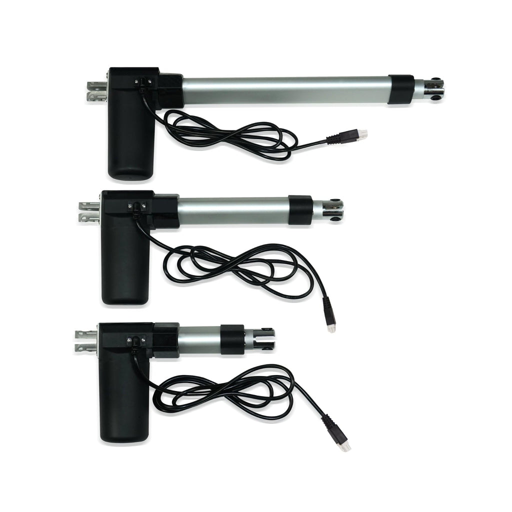 Progressive Automations 24V Feedback Linear Actuator - 18 inch, 400 lbs Force with Hall Effect Sensor Feedback IP66 Water Resistance - High Load Actuator for Home Automation, Manufacturing, Automotive