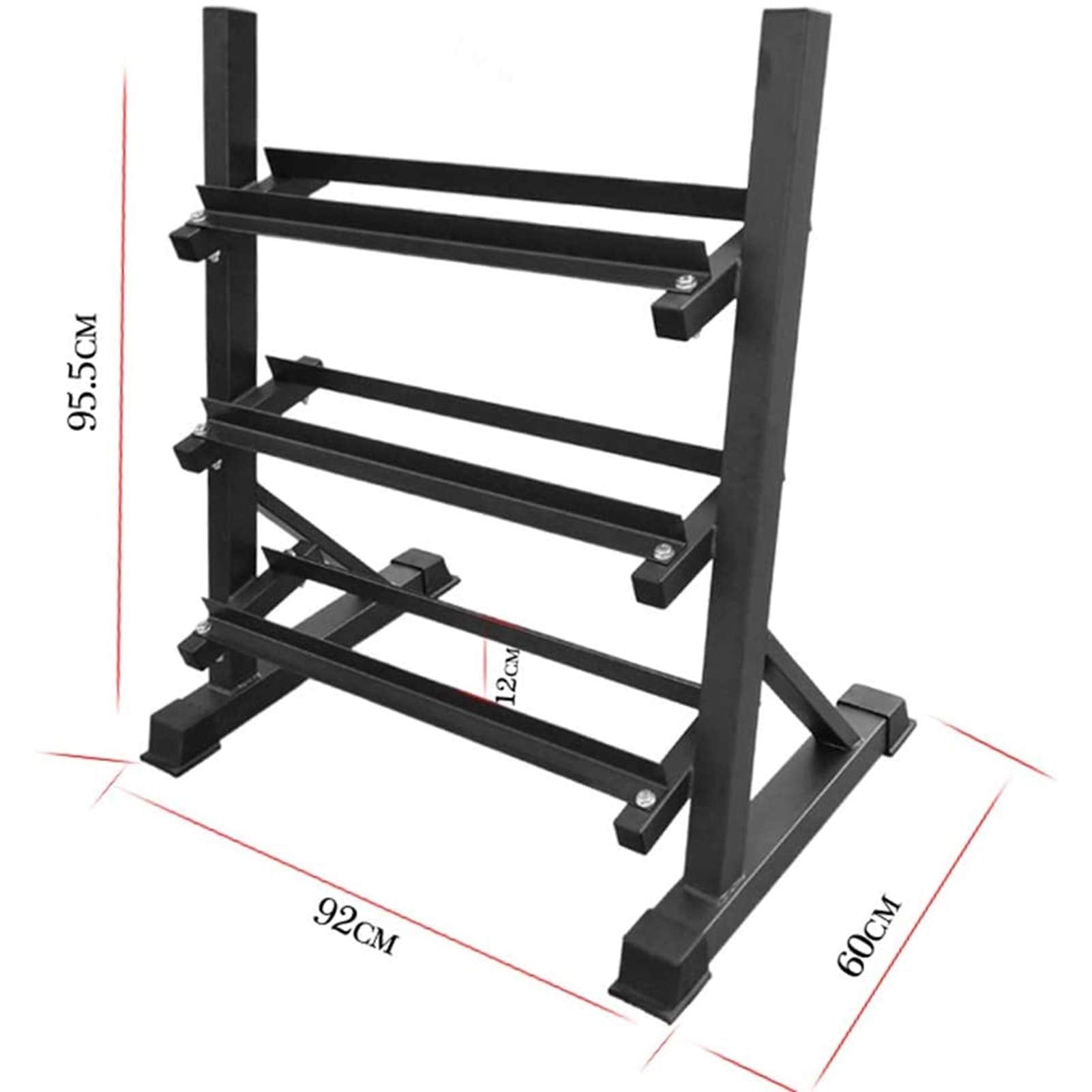 UMJIGF Dumbbell Rack/Dumbbell Storage Rack/Commercial Personal Training Studio Fitness Equipment Storage Rack,