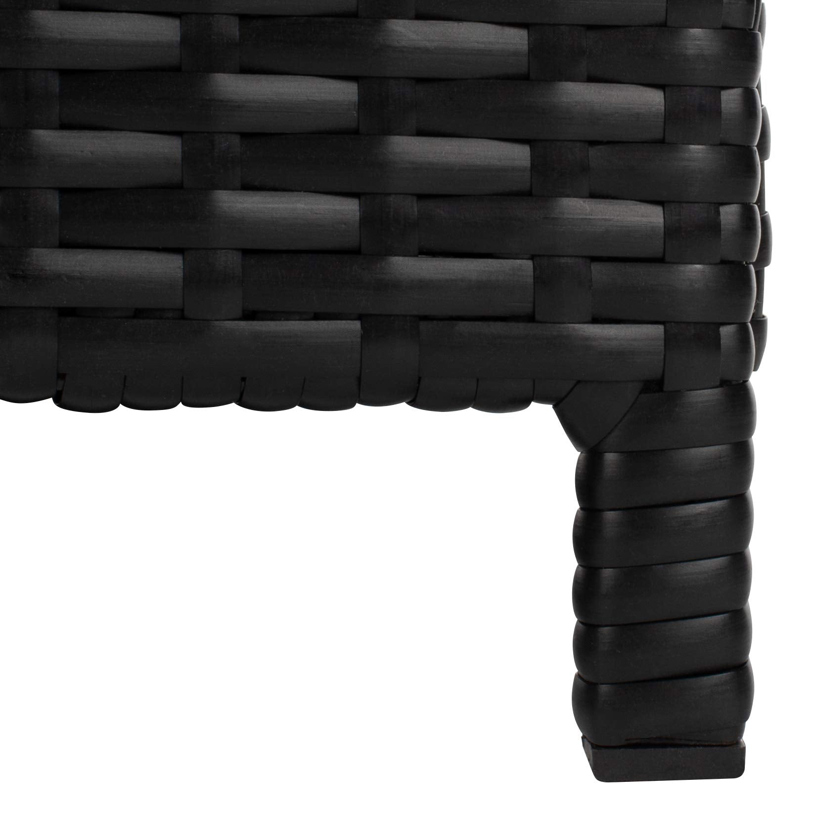 Safavieh PAT7500A Outdoor Collection Cadeo Black and White Cushion Daybed
