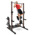 Steelbody Squat Rack Utility Trainer with Weight Storage Posts STB-98010