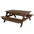 Highwood Hometown Picnic Table, 6 Foot, Weathered Acorn