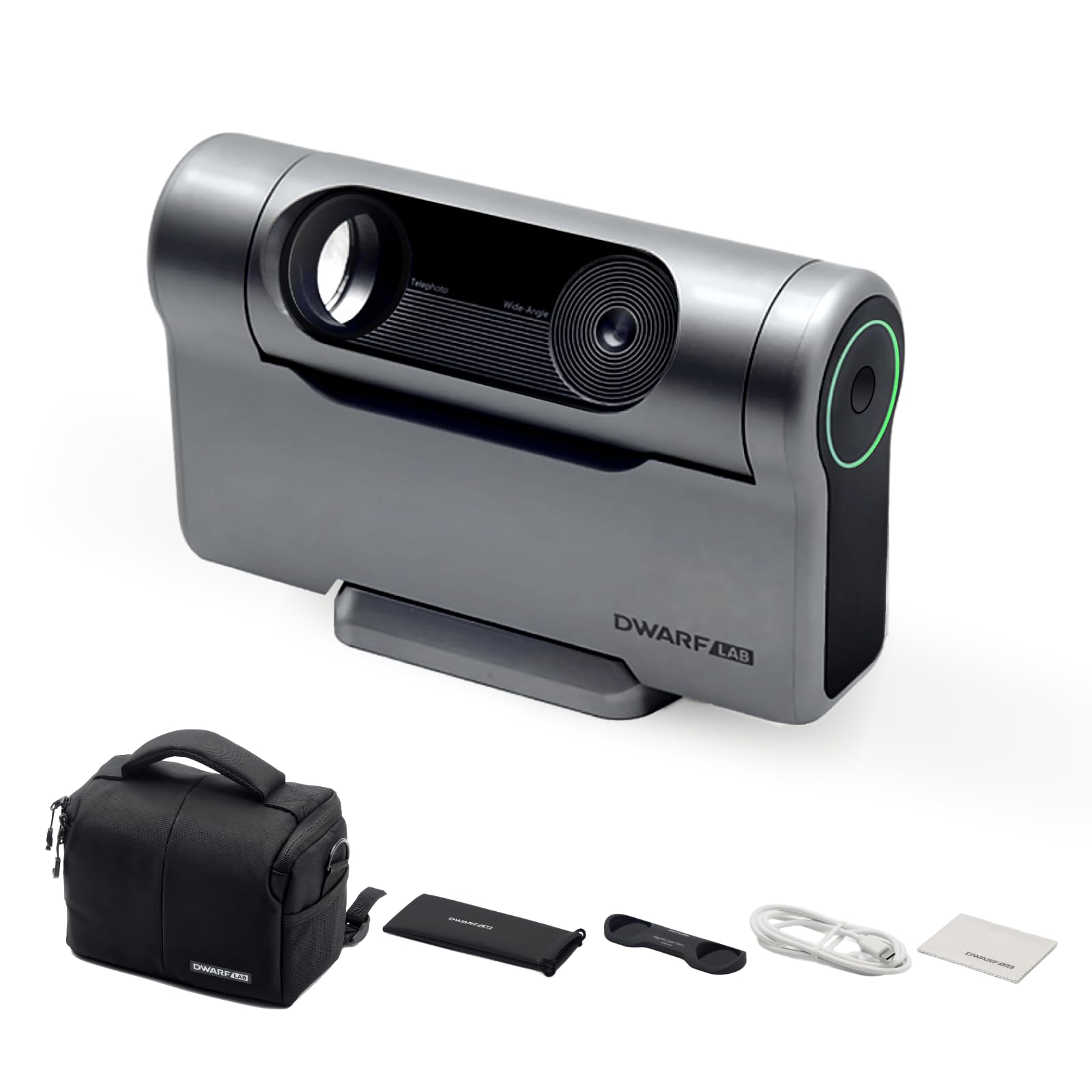 DWARFLAB Dwarf 3 Smart Telescope - Portable Astrophotography Camera, Capture Astronomy/Wildlife/Panorama, AZ/EQ Mode, Built-in Processing, 4K Auto-Tracking, Ultra-Light 3lb, Ideal for All Ages