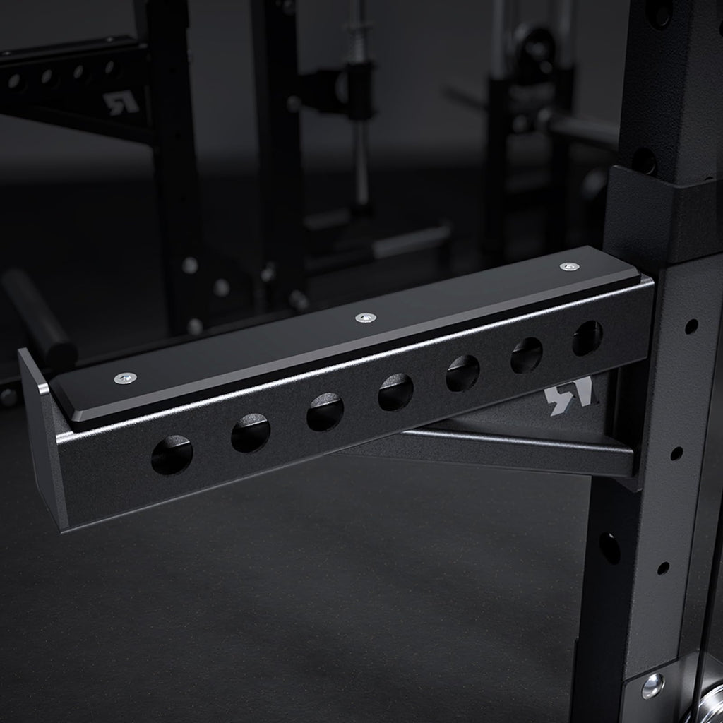 RitFit M2 Smith Machine with Cable Crossover System, 3D Functional Trainer & Power Cage, 16 Adjustment Holes, 6 Storage Pegs for Full-Body Home Gym(M2 Pro Black)