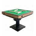 HUANGZHE Auto Foldable Mahjong Table for Chinese//Taiwanese Rules - Ultra Thin Electric Shuffling Machine 42mm Mahjong Tiles Without Numerals &Mahjong Storage Bag (Easy Assembly)