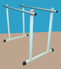 Titan Gymnastics Parallel Bar, (2) Adjustable Heights & (3) Adjustable Widths, with 2” Dia Parallel Bars – Made in The USA.