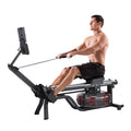 Magnetic Resistance Exercise Bike, Adjustable Seat Stationary Bike with Tablet Holder, 298 LBS Capacity Indoor Cycling Bike, Home Cardio Fitness Workout Equipment, Silver