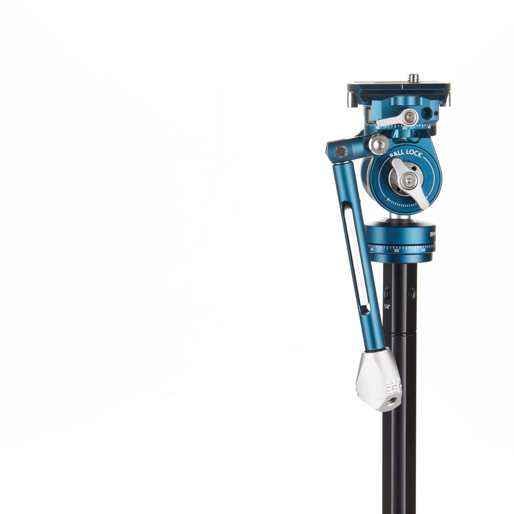 Benro CyanBird Carbon-Fiber Travel Tripod Kit w/ FS20PRO 2-in-1 Pan/Tilt Head – 60″ Max, 17″ Folded, 9.9 lb Load – Premium Support for Photo & Video (TCBC15FS20PROC)