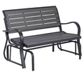 LIFETIME 60276 Glider Bench, Harbor Gray