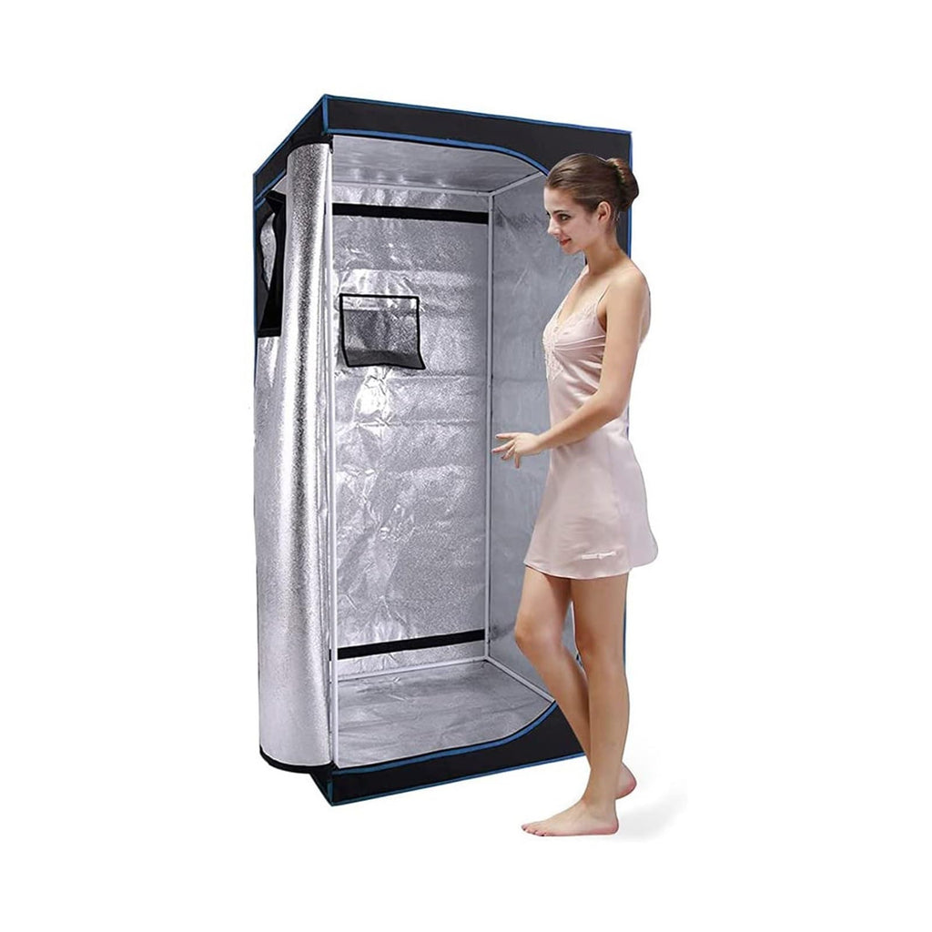 Fast Heating Portable Home Sauna for 1 Person - Foldable Spa Tent for Steam Therapy & Relaxation