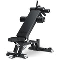 KeppiFitness Weight Bench, 1500LBS Capacity Workout Bench, 17” Bench Press Height, 11+8 Adjustable Weight Bench with Flat/Incline/Decline Angle and On-end Storage - Bench6000 (2026 Version Black Frame)