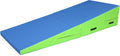 PRISP Folding Incline Gym Mat - Extra Long 71 x 30 x 14 in Wedge Gymnastics Tumbling Mat for Kids