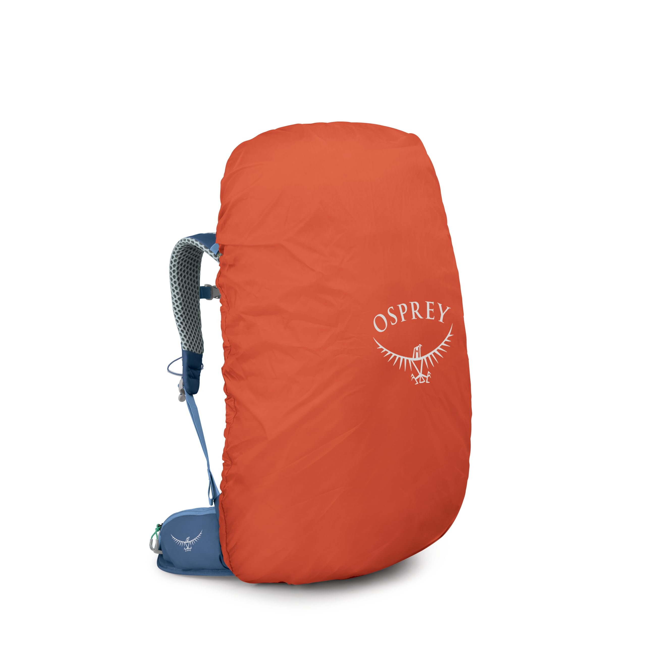 Osprey Sirrus 44L Women's Hiking Backpack - Lightweight Backpacking Pack with Waterproof Raincover - Camping Bag, Sevres Blue