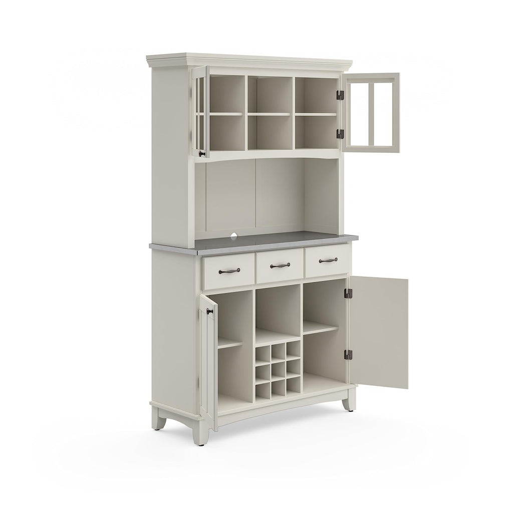 homestyles Server sideboards-buffets-credenzas, Hutch, Off White