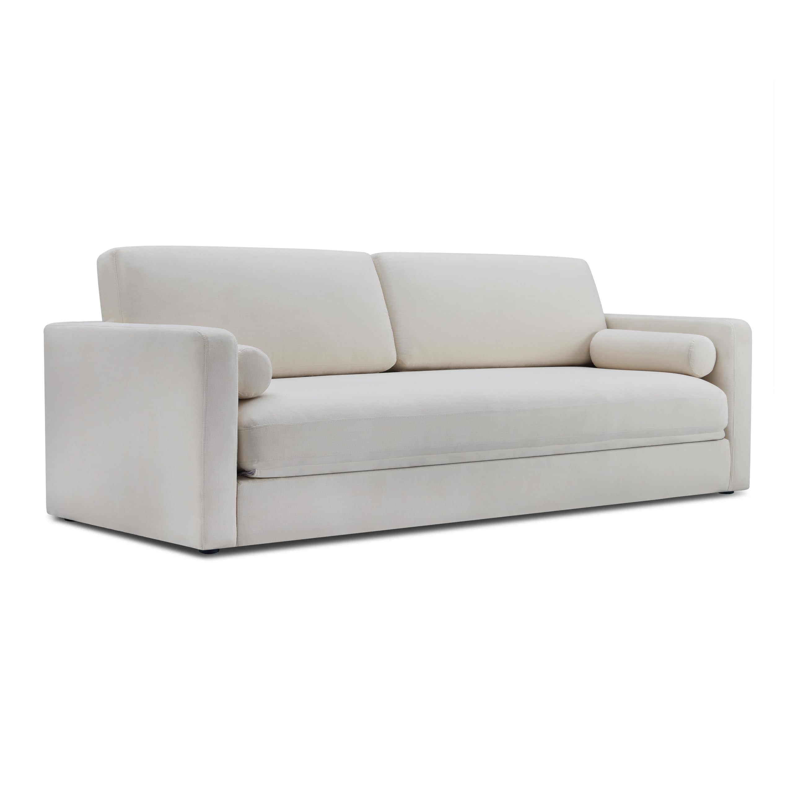 Tov Furniture Ryan Cream Upcycled Linen Sofa Bed