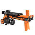 PROYAMA Log Splitter 6.5 Ton, Wood Splitter Electric Powered 15Amp, with Hydraulic Ram, Electric Firewood Splitting Machine, Horizontal