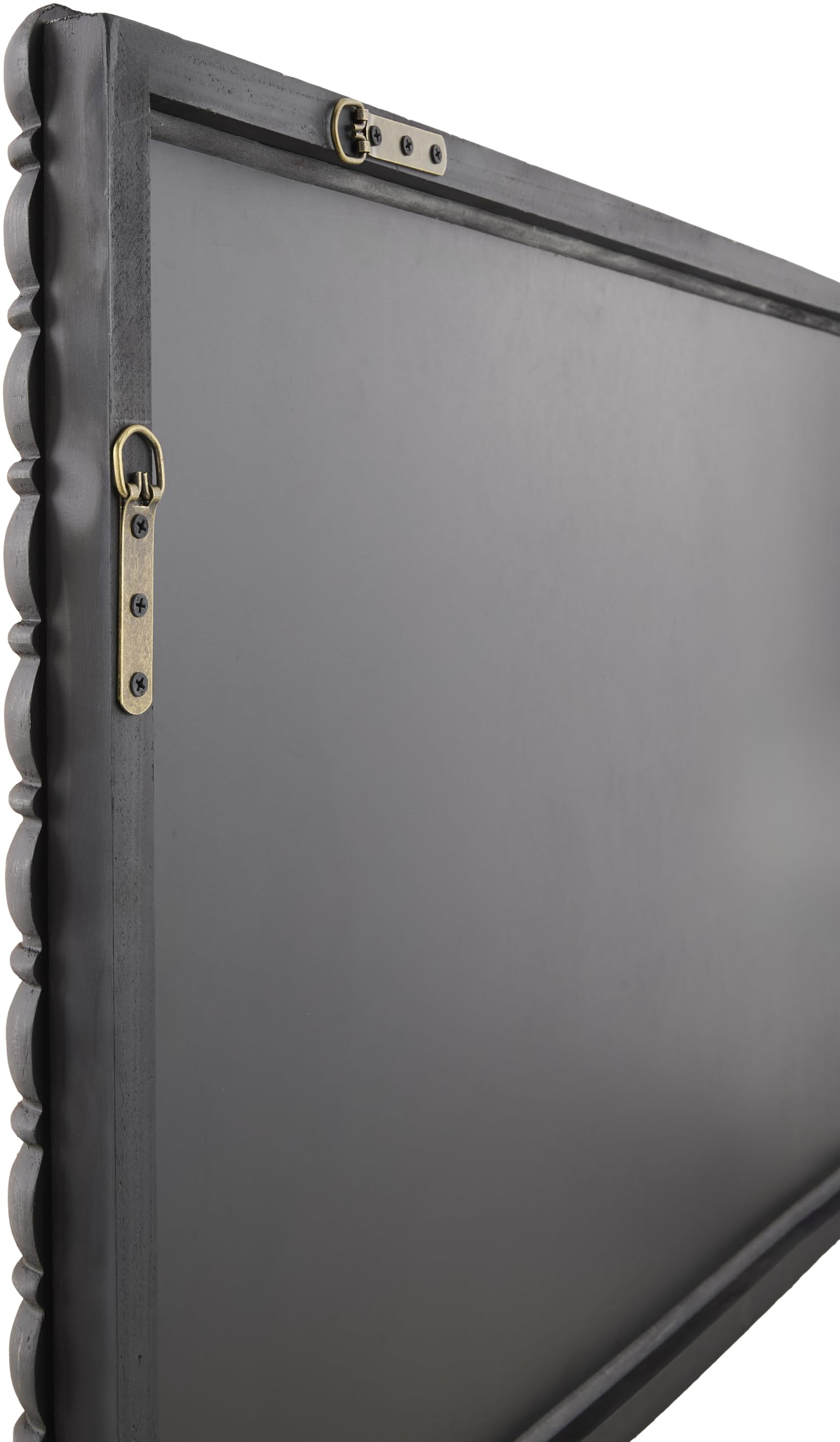 Livabliss x Galey Alix Karling Blair Traditional Full Length Mirror, 72" H x 47" W x 3" D, Black