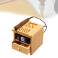 High Grade Processing/Digital Craft Tool/Electric Leather Edge Creaser/Skiving Machine with 14 Marking Buttons for Polishing and Art Hide Material Handcraft Job(One)