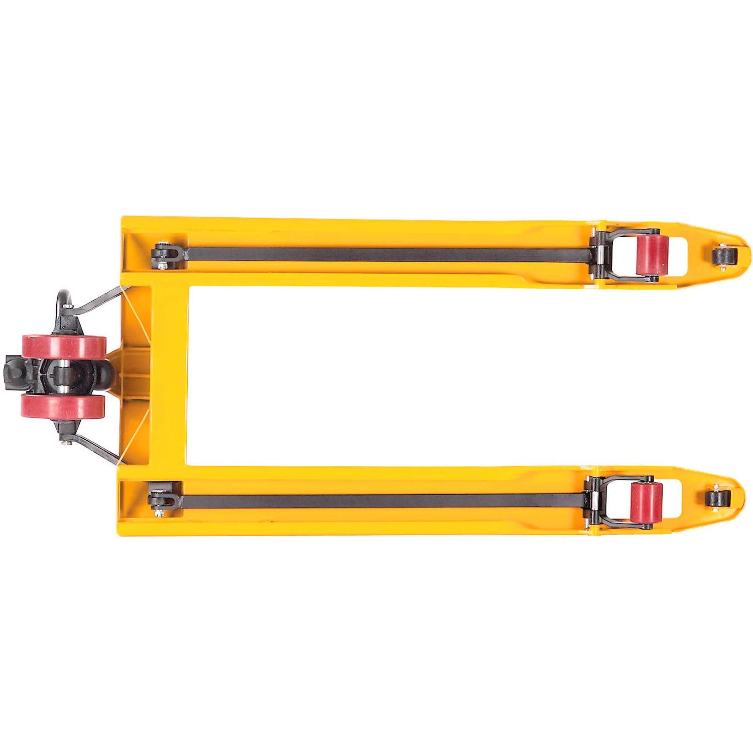 Global Industrial General Purpose Industrial Duty Manual Pallet Jackwith 27" W x 42" L Forks, 5500 lb. Capacity, Pallet Jack for Warehouse, Manufacturing and Retail