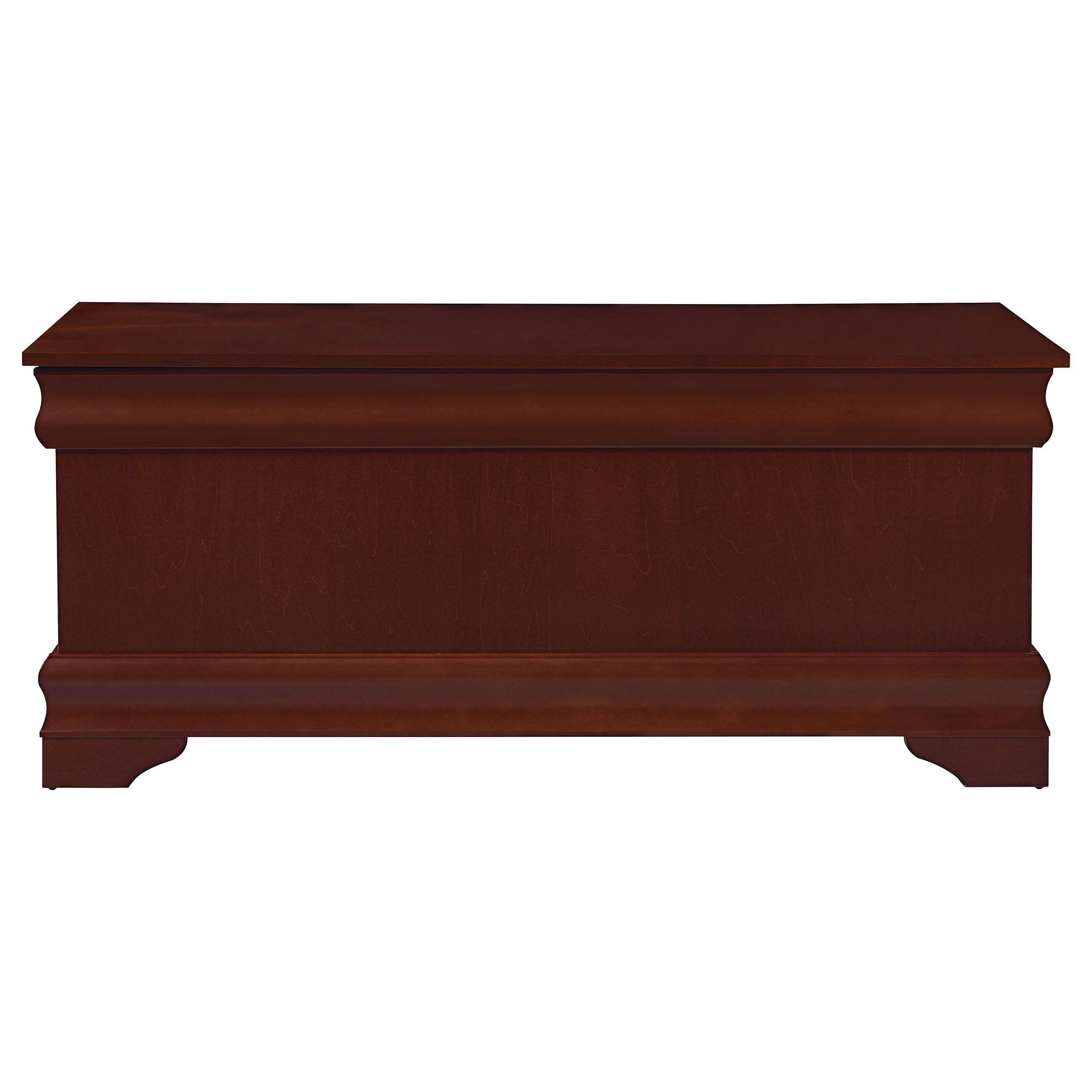 Coaster Home Furnishings - Pablo - Wood - Cedar Chest with Flip-Open Top, Lined Interior and Base Molding - Bedroom - 47-Inch - Warm Brown - 900022