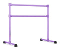 VITA Barre Portable Freestanding Double Ballet Barre, Extreme, 5 Ft Bars, Purple, Steel | Fixed Height, Made in USA, Home or Gym Exercise Equipment for Kids & Adults | Dance, Fitness, Pilates