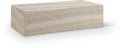 Meridian Furniture Piazza Travertine Finish Concrete Indoor/Outdoor Coffee Table
