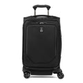 Travelpro Crew Classic Lightweight Softside Expandable Carry on Luggage, 8 Wheel Spinner Suitcase, Men and Women, Carry On 21-Inch, Black